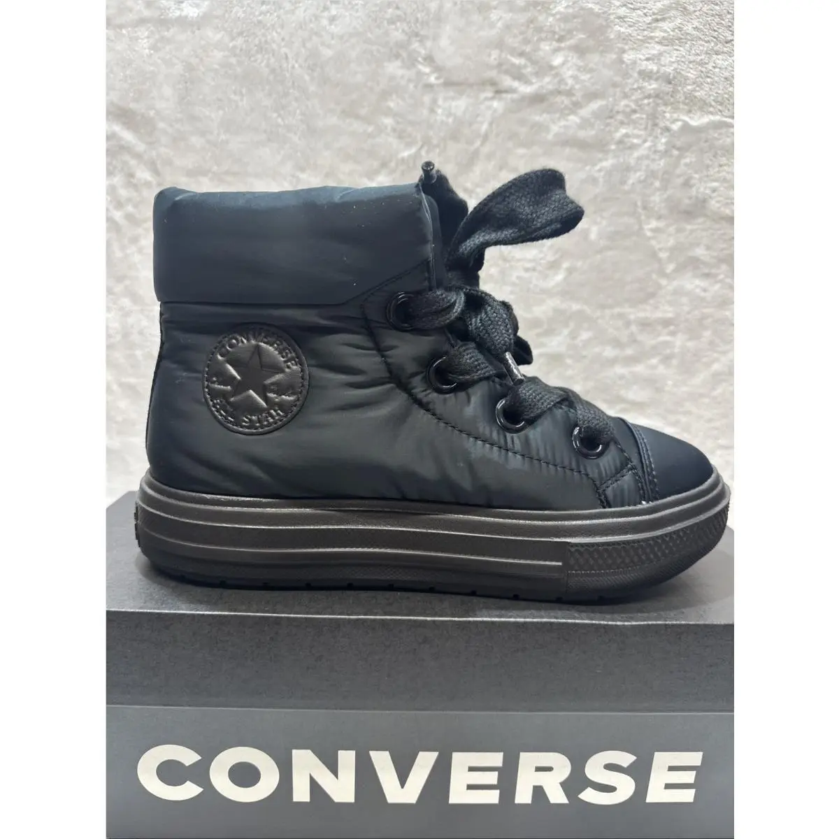 Converse Ctas Elements Boot Hi Black High Top Sneakers Mens 7.5 Womens 9 A12941C