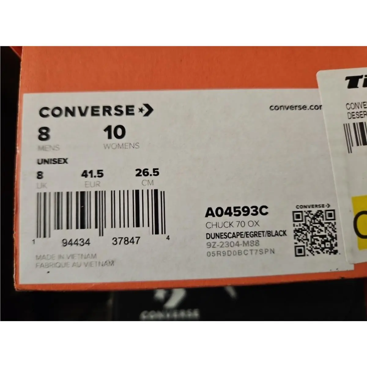 Converse shoes - Converse Chuck 70 - Chuck - Tan (UPC: 464847470097) 2