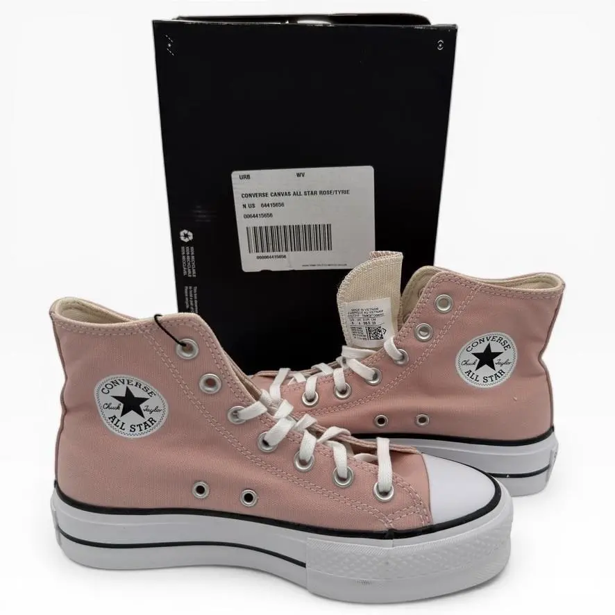 Converse shoes - Converse Chuck Taylor All Star Lift Hi - Pink 4