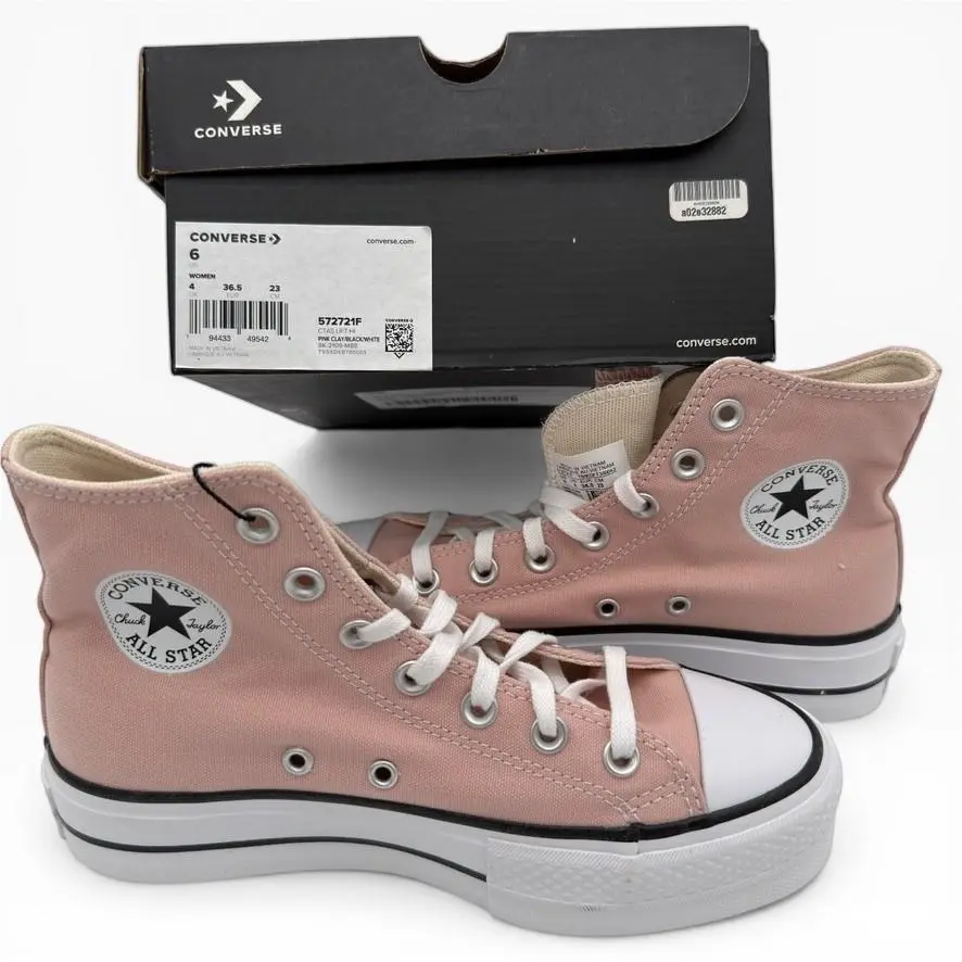 Converse shoes - Converse Chuck Taylor All Star Lift Hi - Pink 5