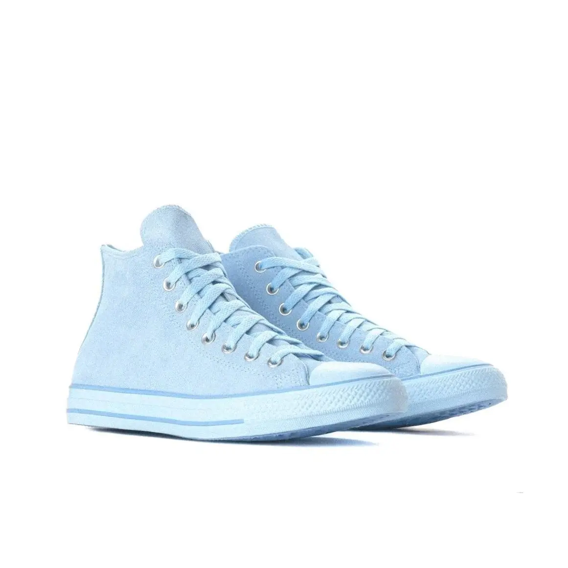 Converse Chuck Taylor All Star Suede High Men 7 Women 9 True Sky Blue