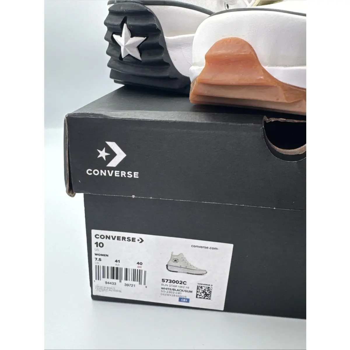 Converse shoes - Converse Run Star Hike - Run Star Hike - 573002C - White (UPC: 0194433397216) 10