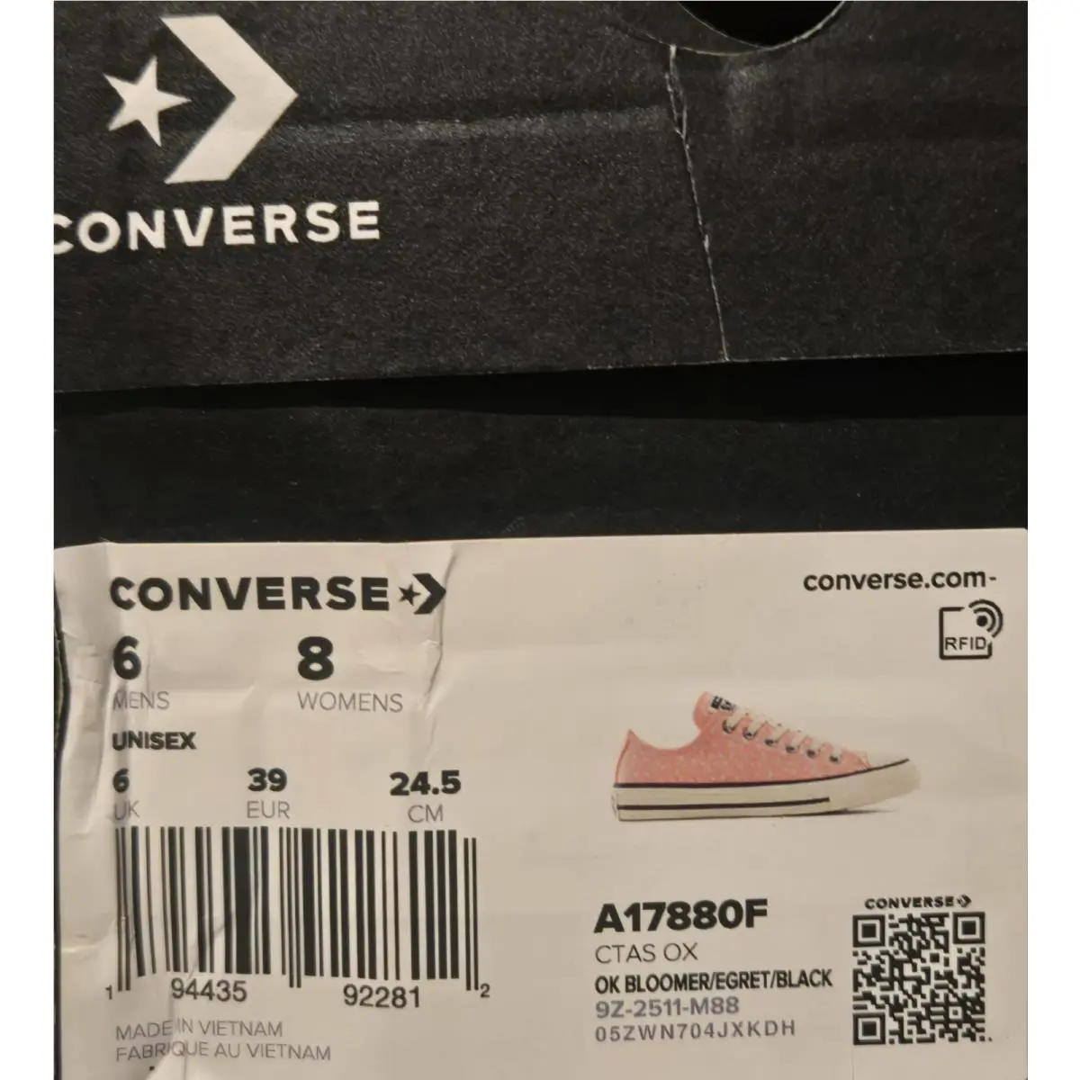 Converse shoes - Pink/White (UPC: 194435922812) 7