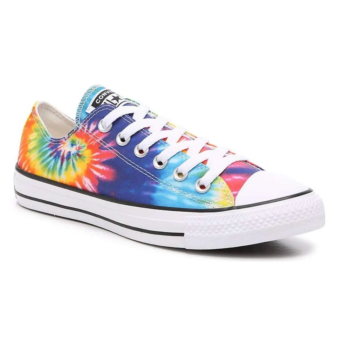 Converse All Star Lo Top Women`s Sneakers Rainbow Size 8 Pride Shoes