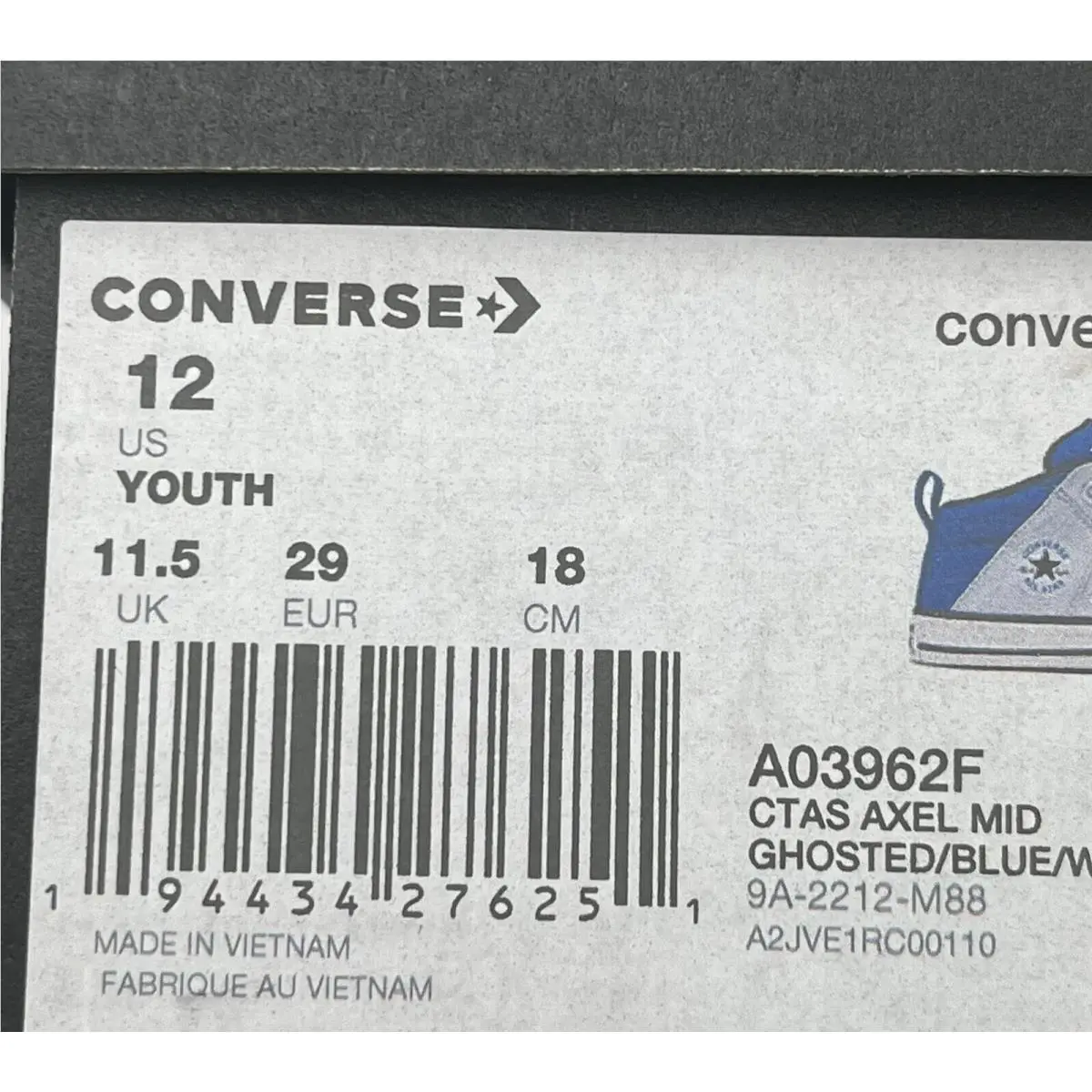 Converse shoes - Converse Chuck Taylor All Star - Blue (UPC: 194434276251) 8