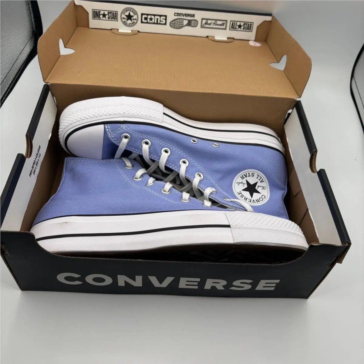 Converse shoes - Converse Chuck Taylor All Star Lift Hi - Blue 5
