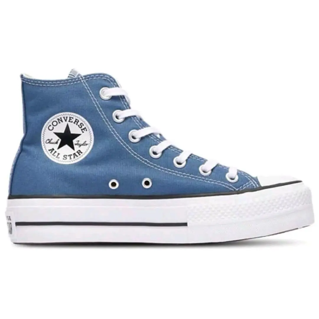 9 - Converse Chuck Taylor All Star Lift Platform High Women Slacker Blue