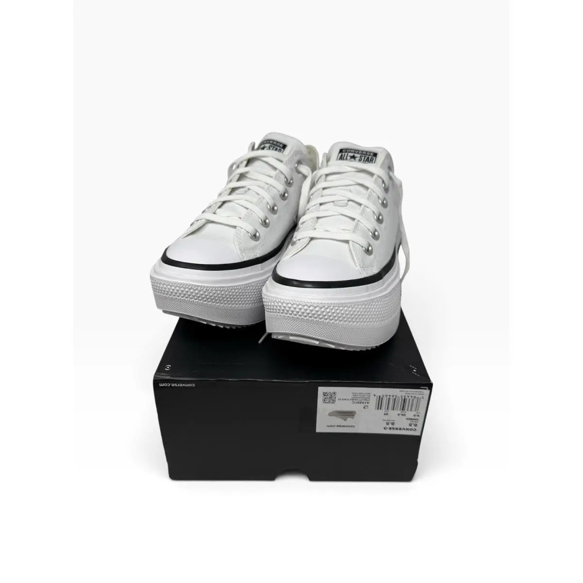 Converse shoes - Converse All Star - All Star - Platform - White/Black/White 11