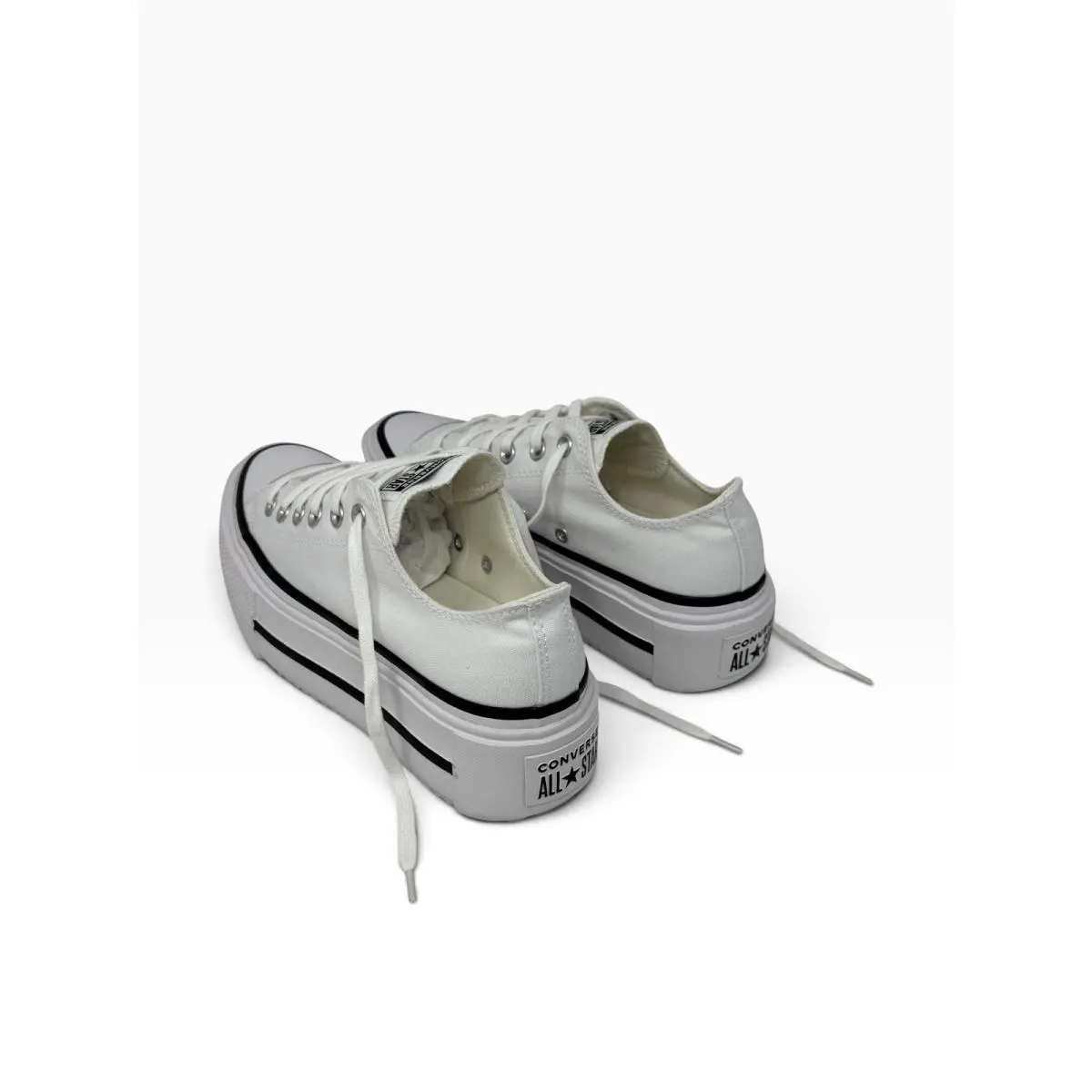 Converse shoes - Converse All Star - All Star - Platform - White/Black/White 3