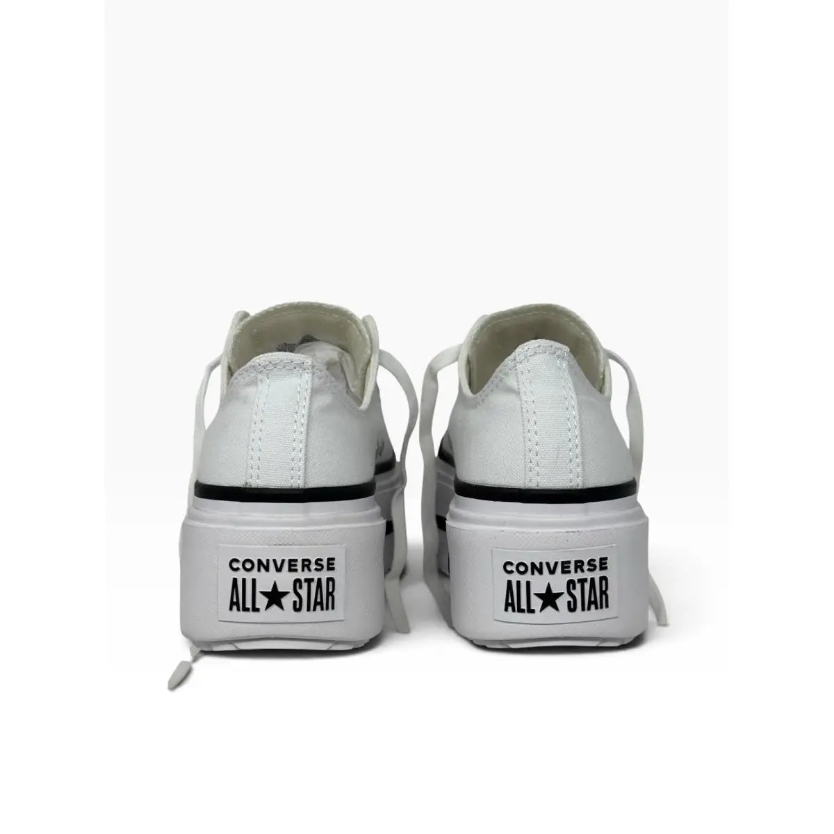 Converse shoes - Converse All Star - All Star - Platform - White/Black/White 7