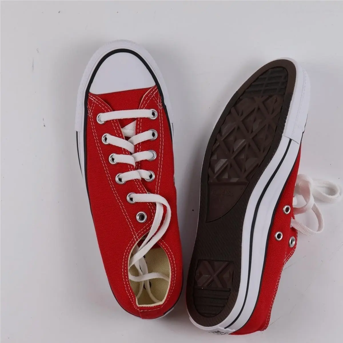 Converse Chuck Taylor All Star Basic Ox Red Canvas Sneakers Women 7.5