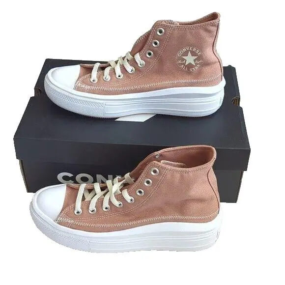 Converse Chuck Taylor All Star Move Women`s Platform Sneakers Size 10 Ritualrose