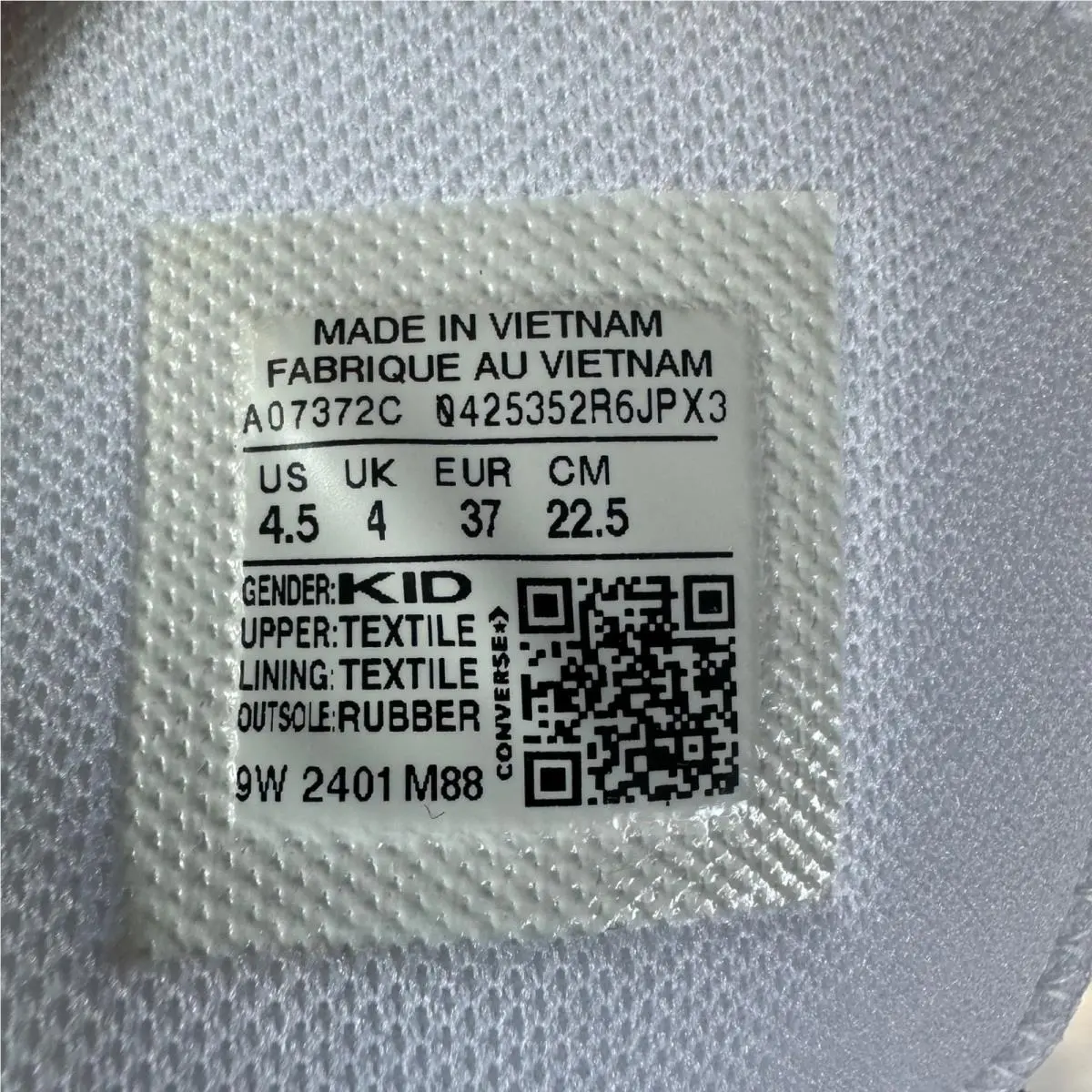 Converse shoes - White (UPC: 194434841343) 7