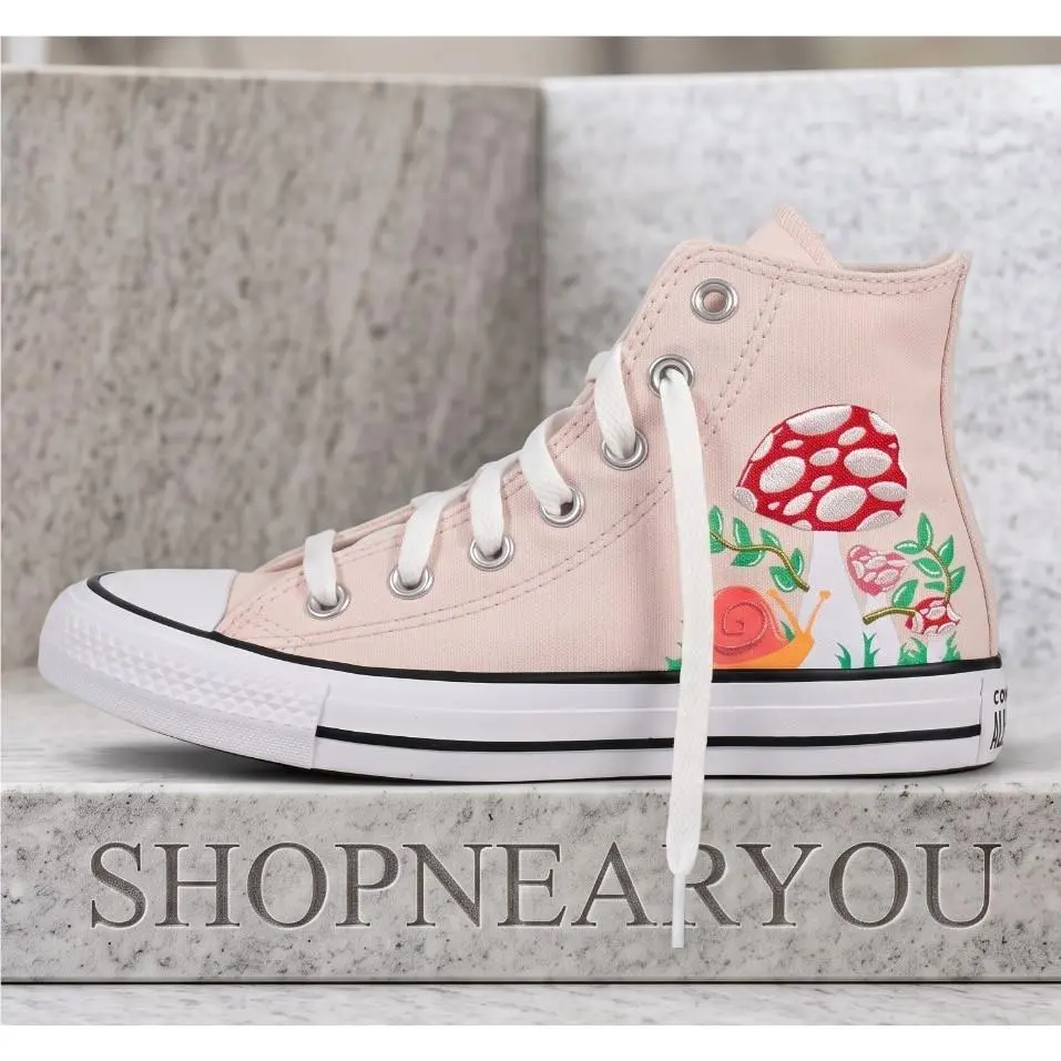 Converse Chuck Taylor All Star Mushroom Garden High-top Sneaker Women`s 5.5