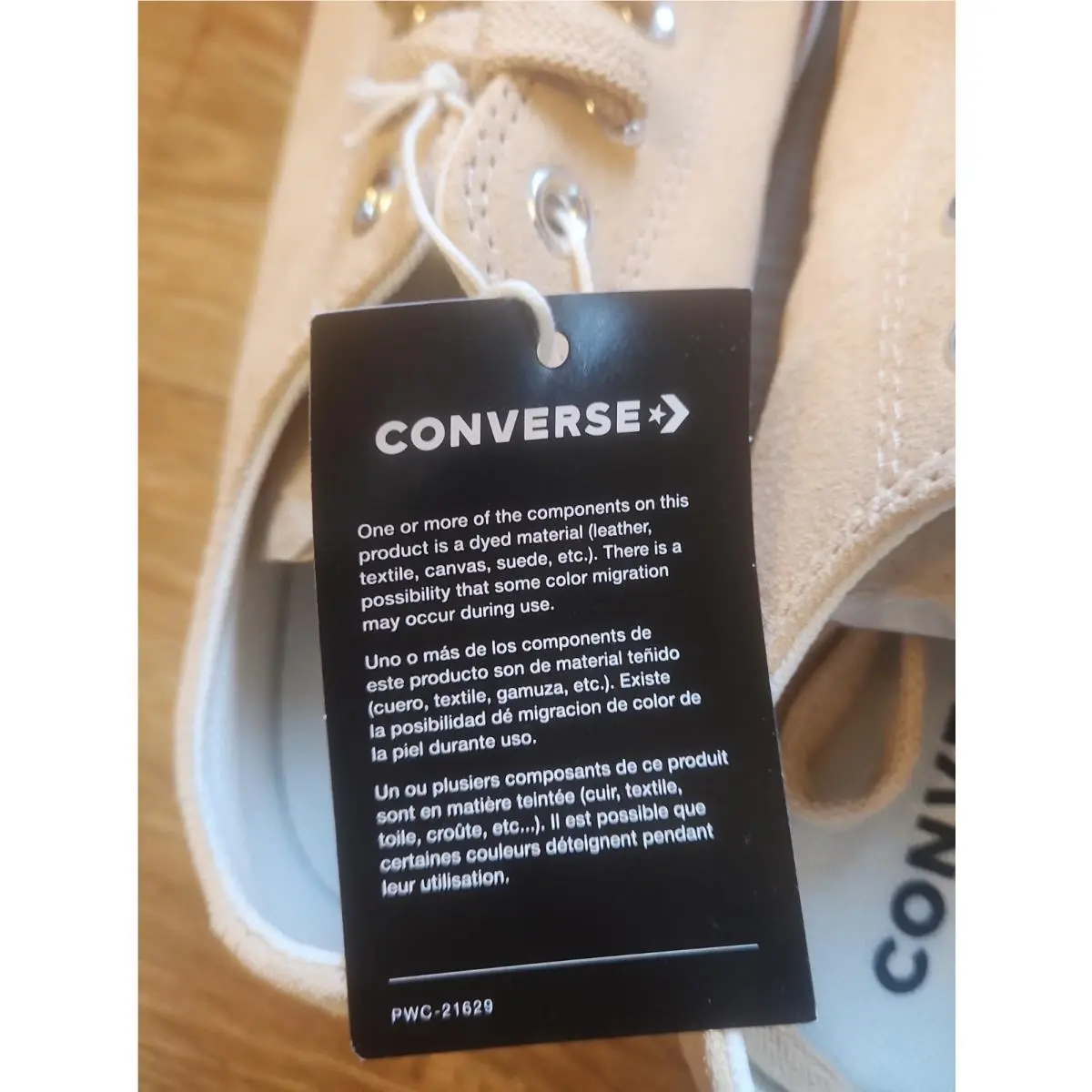 Converse shoes - Converse Chuck Taylor All Star OX - A14811C - IVORY/COASTAL DUNE (UPC: 194435429229) 8
