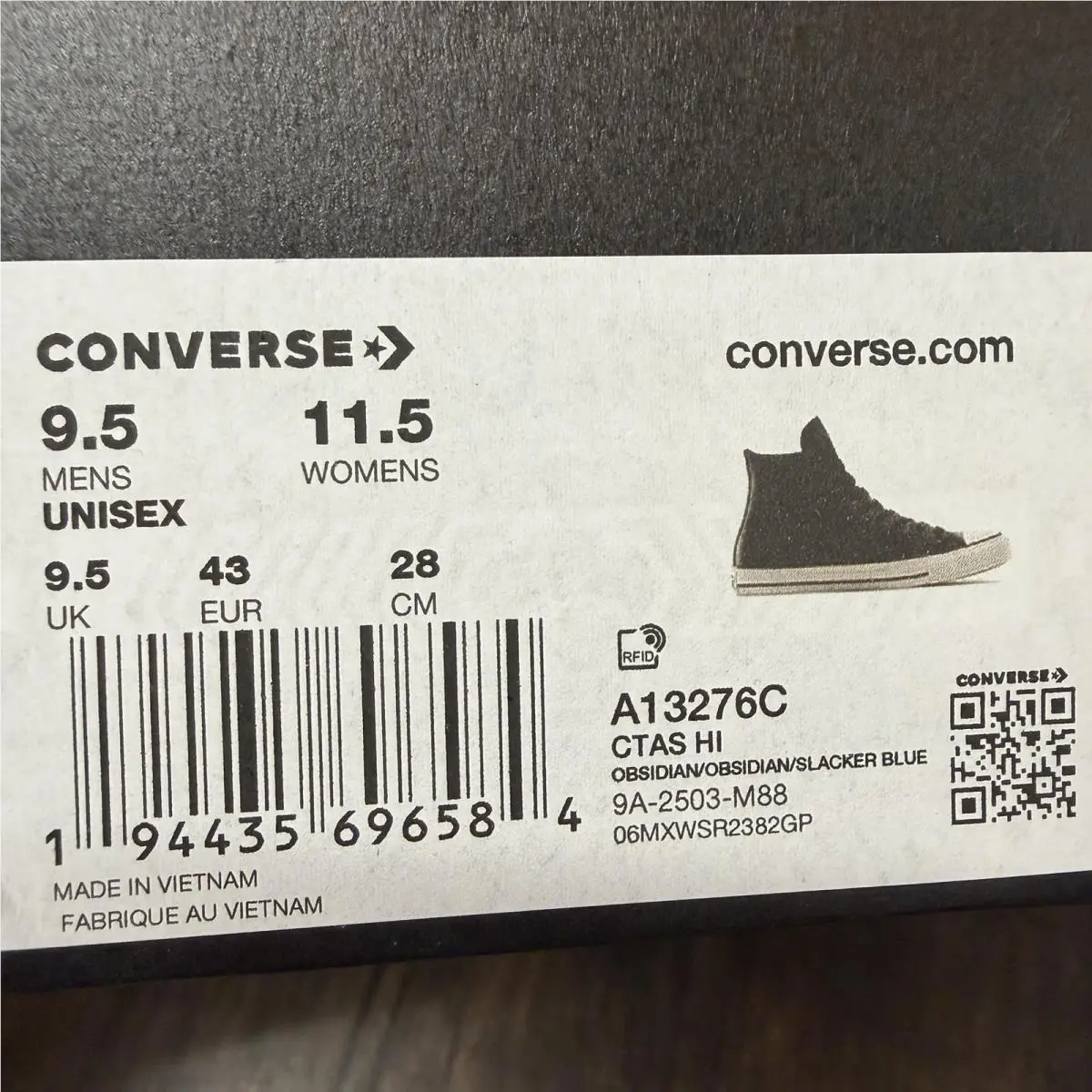 Converse shoes - Converse All Star Hi-Top - All Star - Blue 4