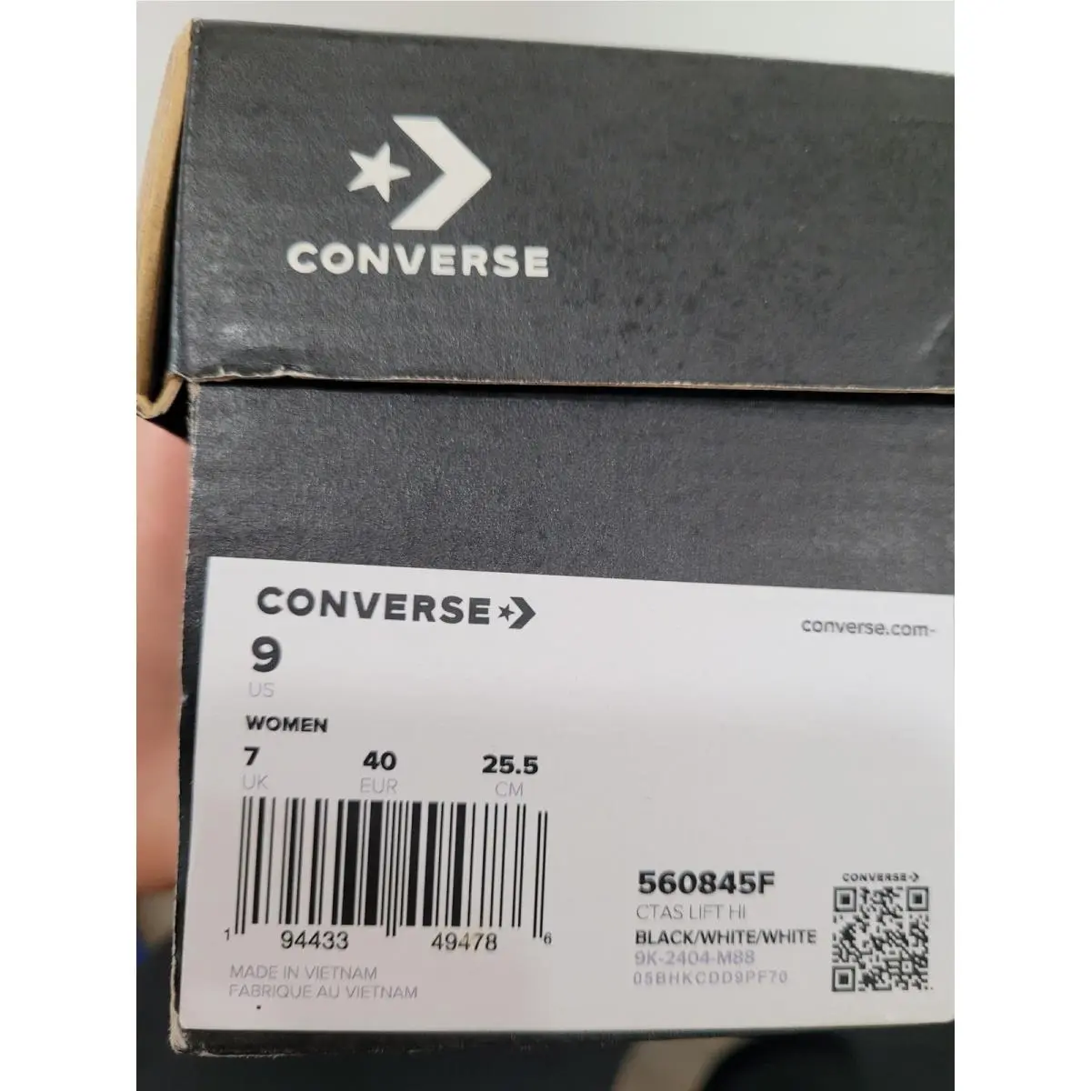 Converse shoes - CTAS Lift Hi - CTAS Lift - Black 5