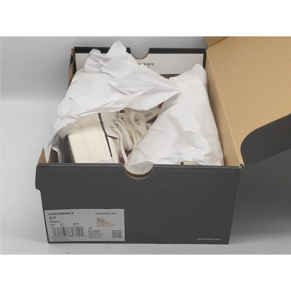 Converse shoes - Converse Chuck Taylor All Star Lift Hi - A15463C - Ivory 11