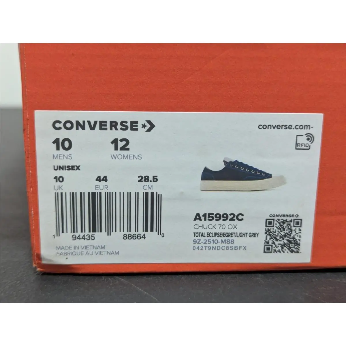 Converse shoes - Converse Chuck 70 OX - Chuck - A15992C - Black (UPC: 194435886640) 14