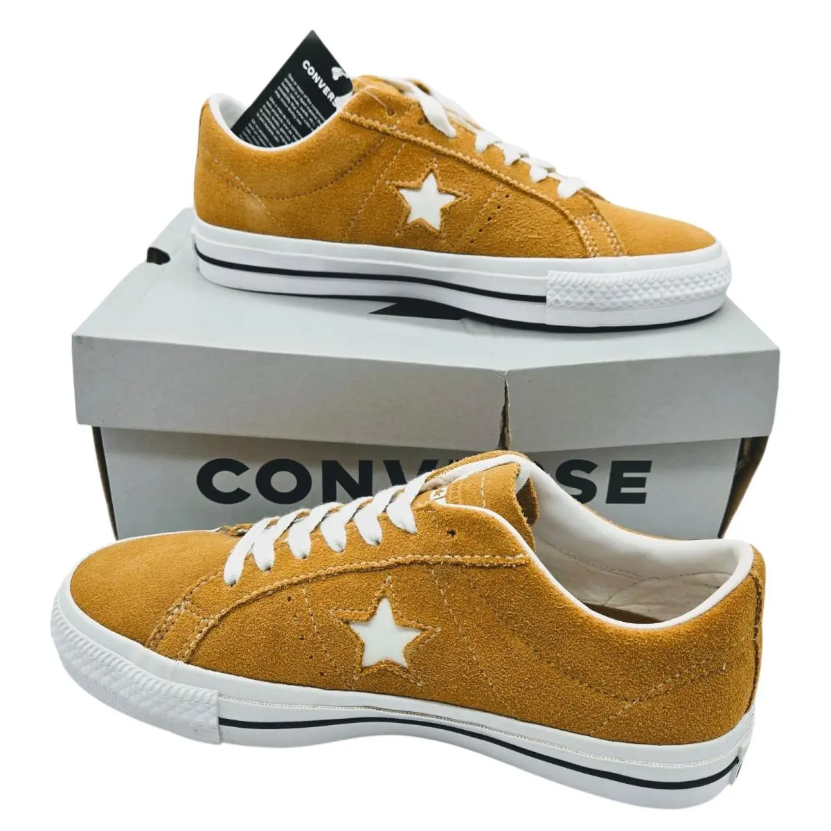 Converse shoes - Converse One Star Pro Ox - Yellow (UPC: 194433252744) 0