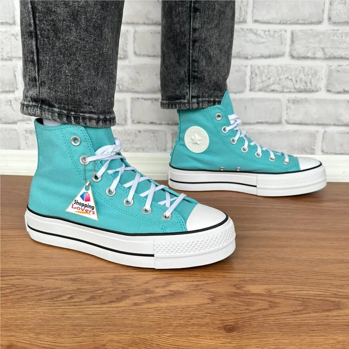 Converse shoes - Chuck Taylor - Chuck Taylor - A06492C - Teal (UPC: 194434655551) 0
