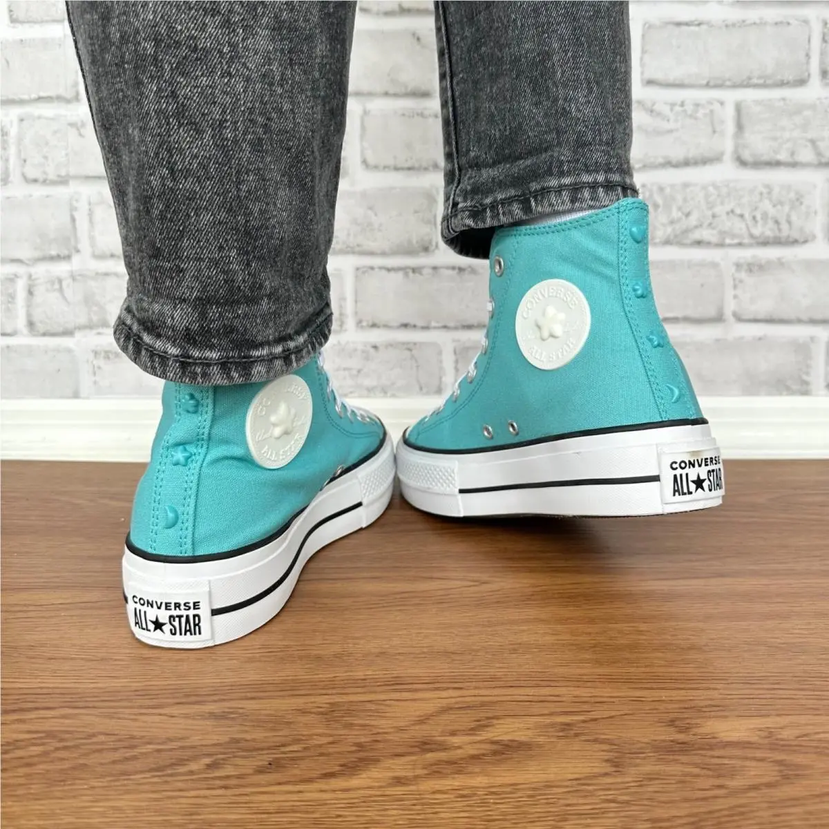 Converse shoes - Chuck Taylor - Chuck Taylor - A06492C - Teal (UPC: 194434655551) 4