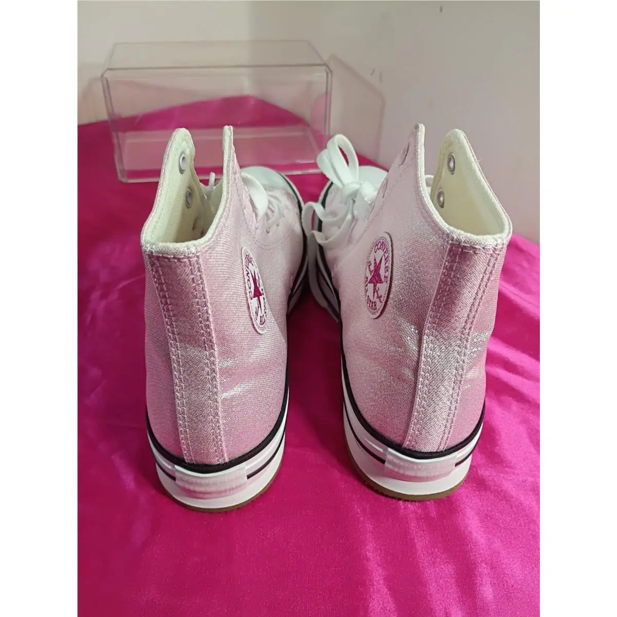 Converse shoes - Converse Chuck Taylor All Star Lift - A17127F - Pink (UPC: 0194436078693) 2