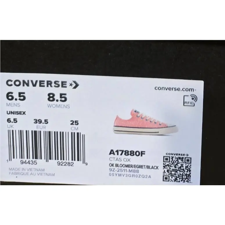 Converse shoes - Pink/White (UPC: 194435922829) 7