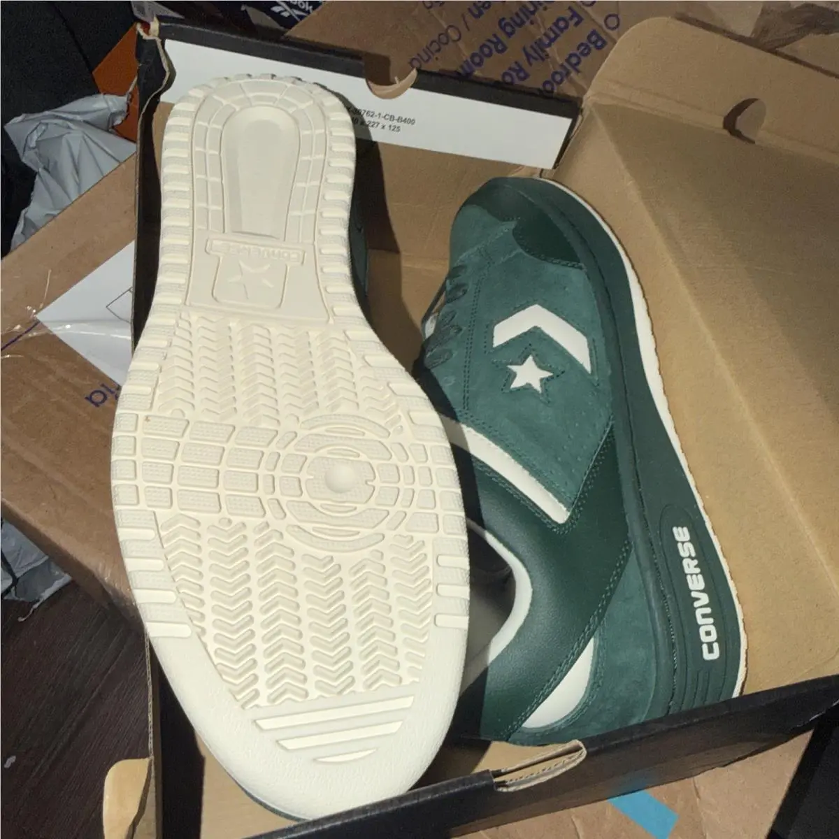 Converse shoes - Converse Weapon - Weapon - White/Green (UPC: 194435213637) 2