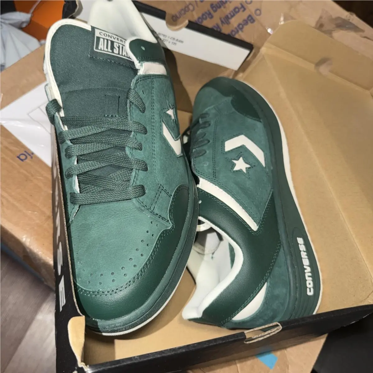 Converse shoes - Converse Weapon - Weapon - White/Green (UPC: 194435213637) 3