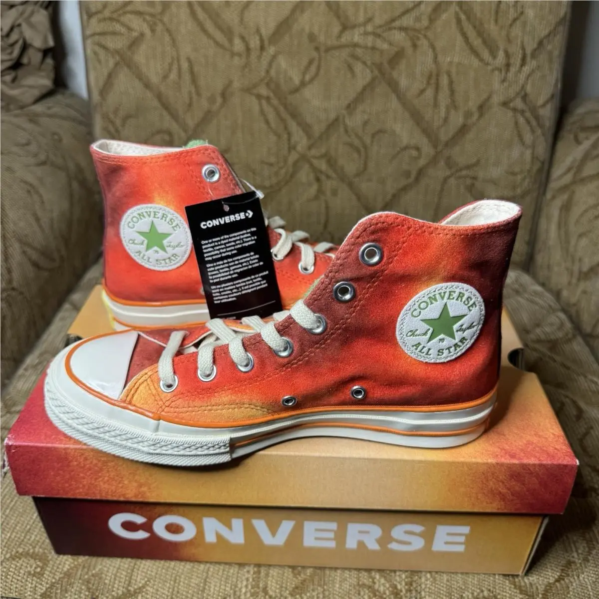 Converse shoes - Orange 1