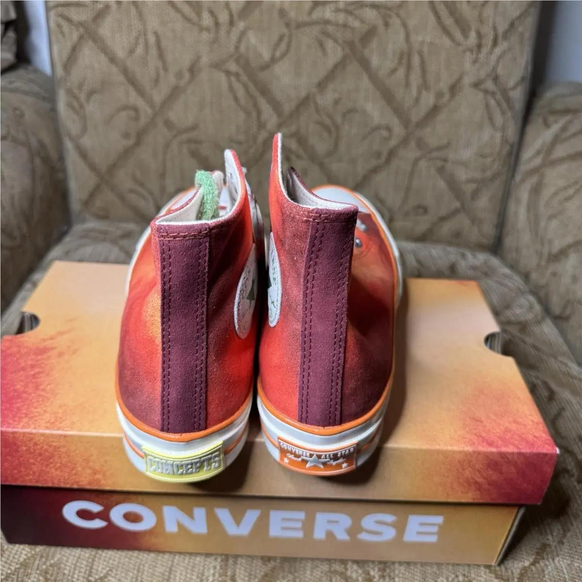 Converse shoes - Orange 3