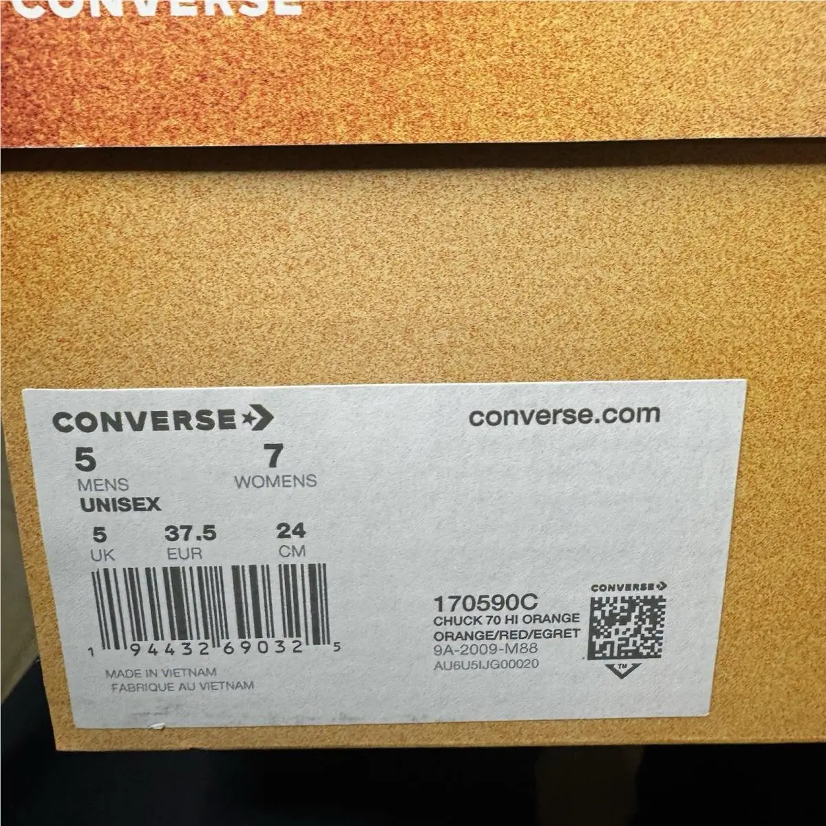 Converse shoes - Orange 5