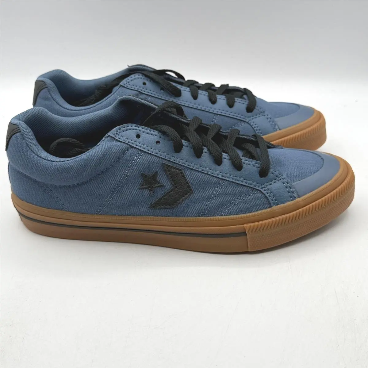 Converse Sport Casual Ox Mens 9 Slacker Blue Black Gum Honey A13224C
