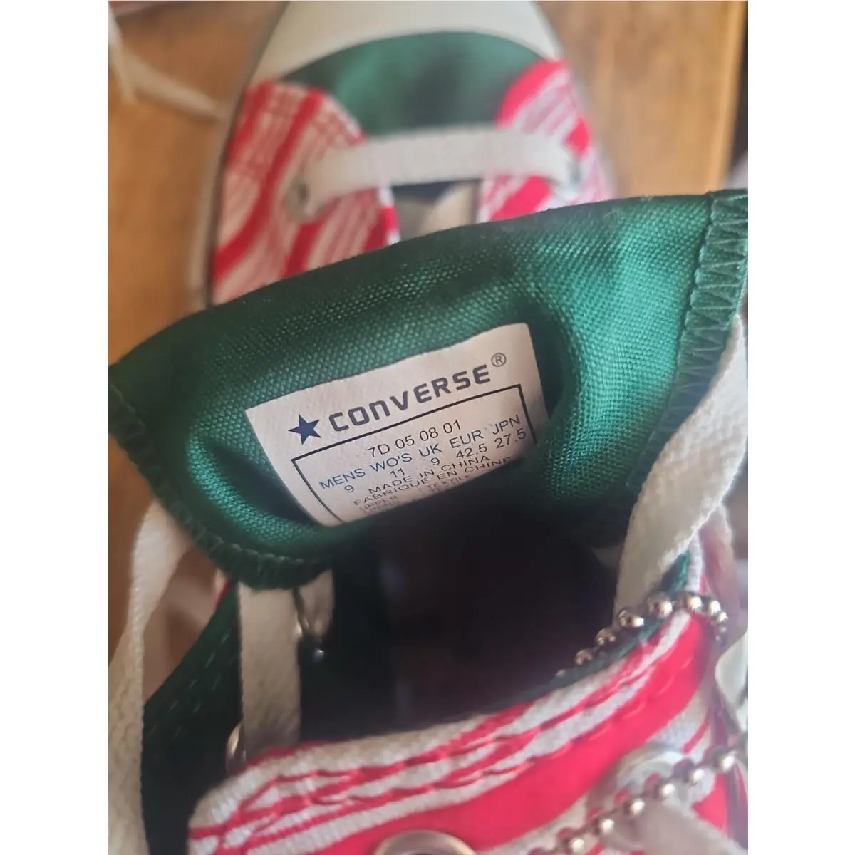 Converse shoes - Converse Candy Cane Christmas - Candy Cane Christmas - Red 1