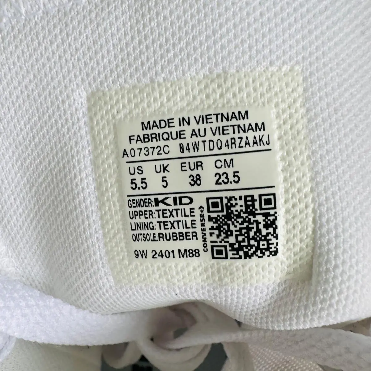 Converse shoes - Converse Chuck Taylor All Star Move - White (UPC: 194434841343) 7