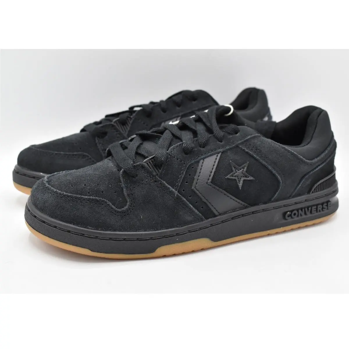 Converse Women Size 7 Lifestyle 1998 CL98 Suede Black Skate Sneakers Shoes Y2K