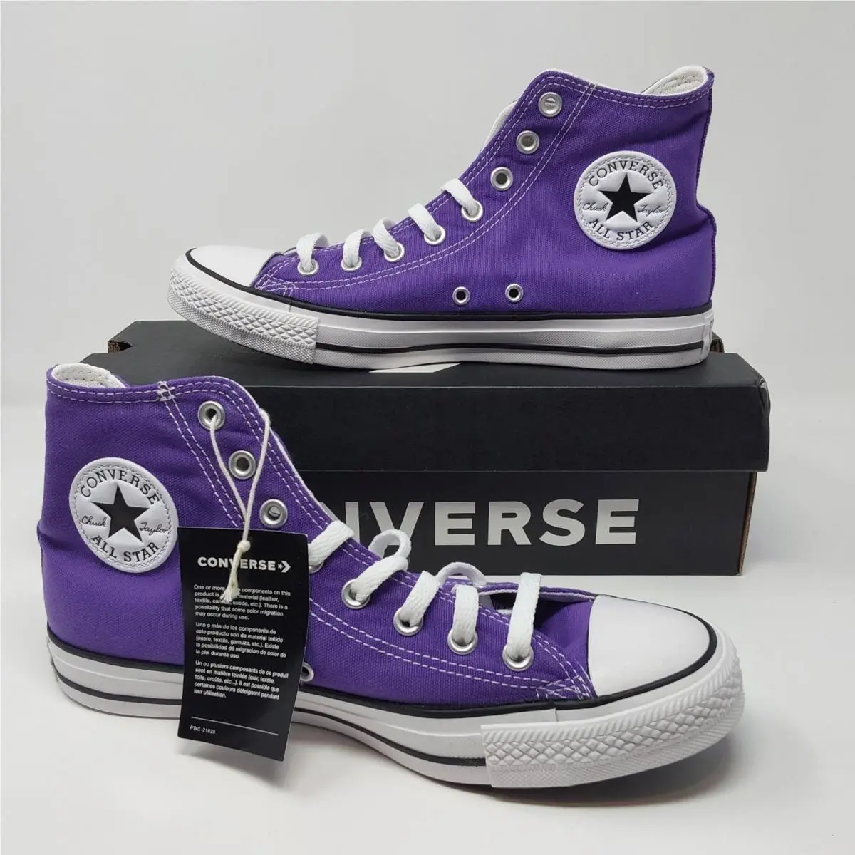 Converse shoes - Converse Chuck Taylor All Star Hi - 137833F - Purple 0