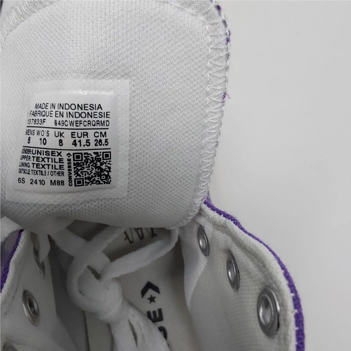 Converse shoes - Converse Chuck Taylor All Star Hi - 137833F - Purple 5