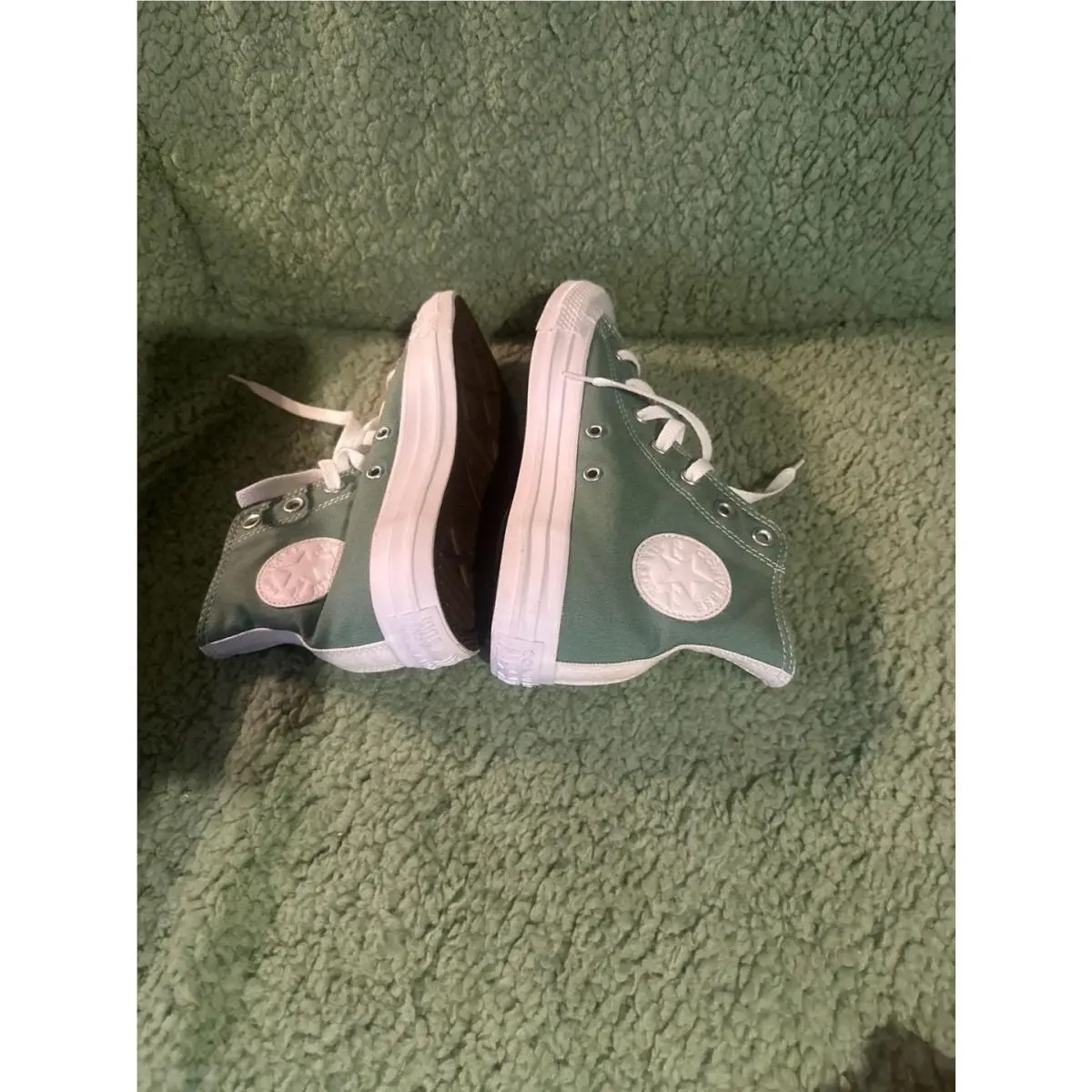 Converse shoes - Chuck Taylor All Star Move High Top - Green 3