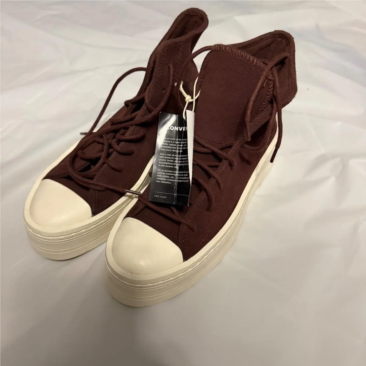 Converse shoes - Converse Chuck Taylor All Star Modern Lift Hi - Brown 0