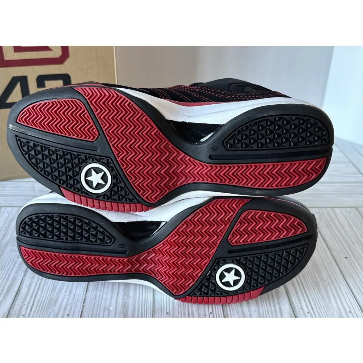 Converse shoes - Converse EB1 - 108077 - Black & Red (UPC: 0022868075327) 10