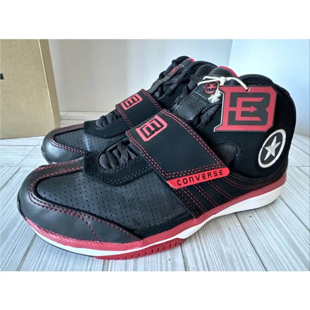 Converse shoes - Converse EB1 - 108077 - Black & Red (UPC: 0022868075327) 1