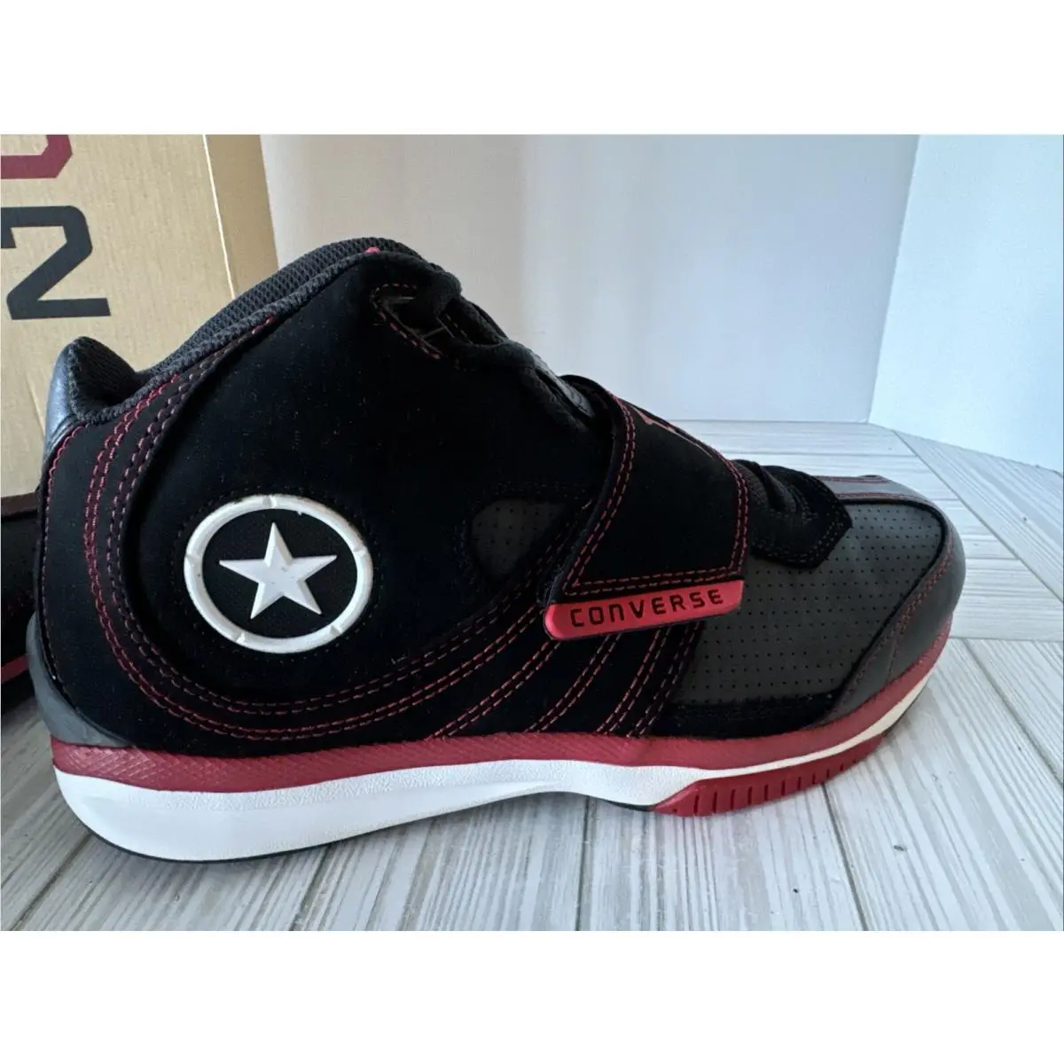 Converse shoes - Converse EB1 - 108077 - Black & Red (UPC: 0022868075327) 5