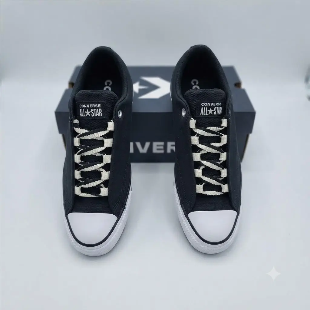 Converse Chuck Taylor All Star Low Puff Men`s Size 11 White/black A14723C