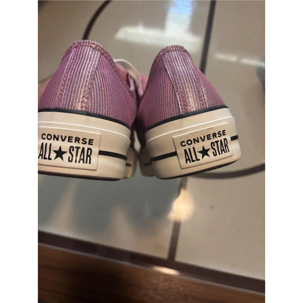 Converse shoes - Converse Chuck Taylor All Star Lift Shine Ox - Pink 2