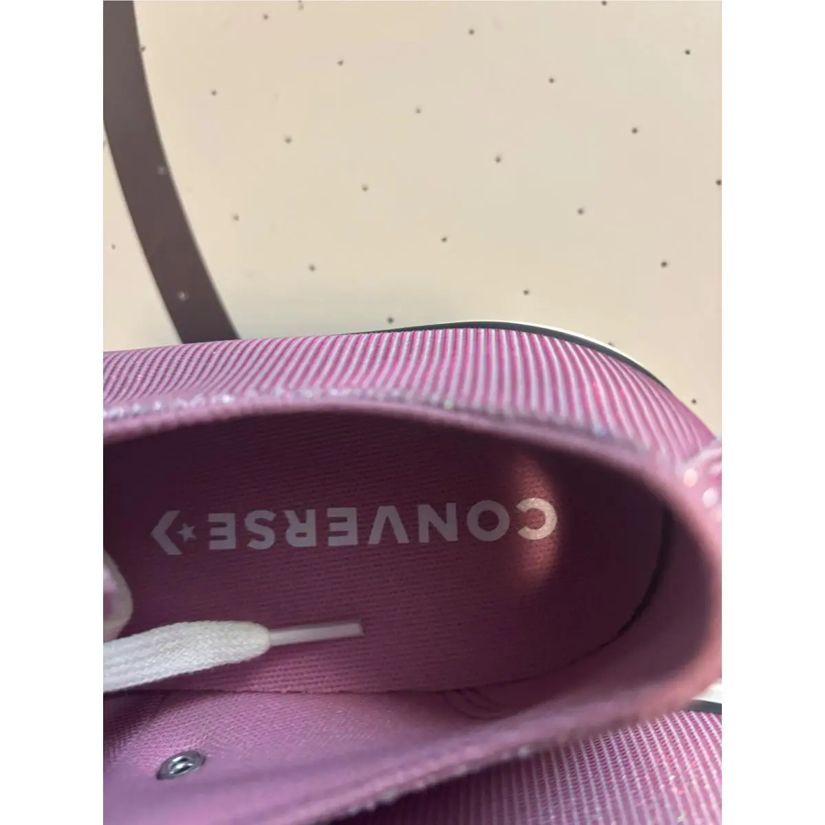 Converse shoes - Converse Chuck Taylor All Star Lift Shine Ox - Pink 4