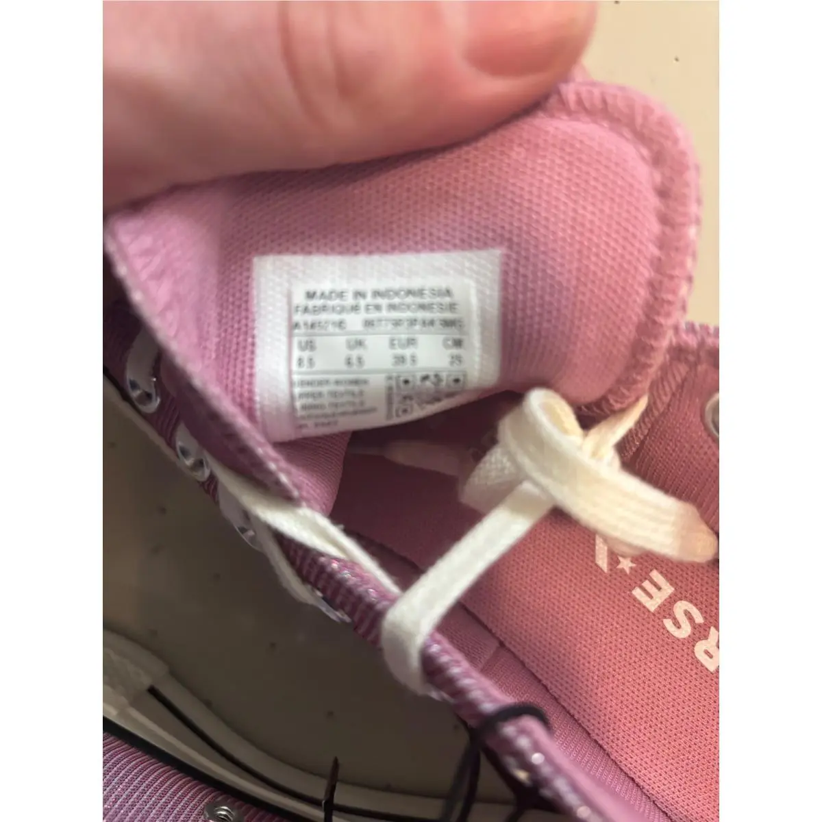 Converse shoes - Converse Chuck Taylor All Star Lift Shine Ox - Pink 5