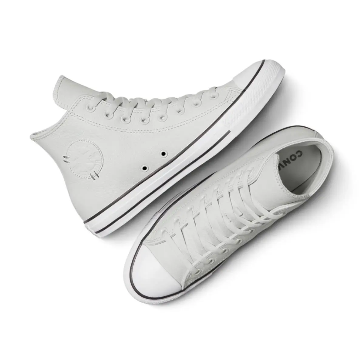 Converse shoes - Converse Chuck Taylor All Star Leather High Top - White 0