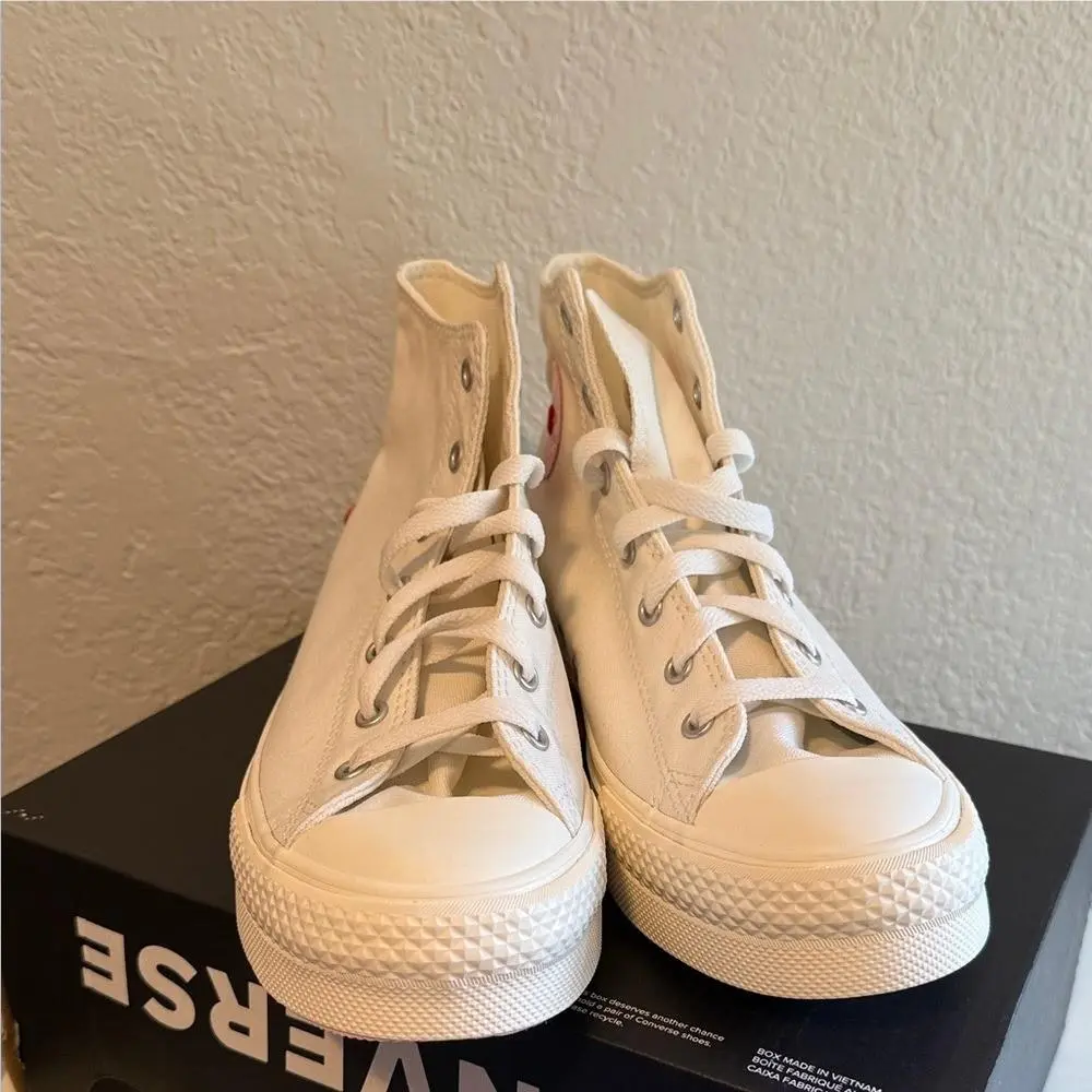 Converse shoes - White 5